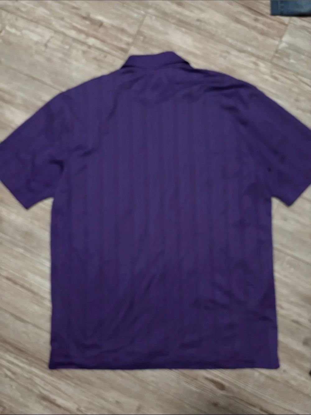 Tiger Woods (Nike) Men's Polo Shirt in Purple- Lg